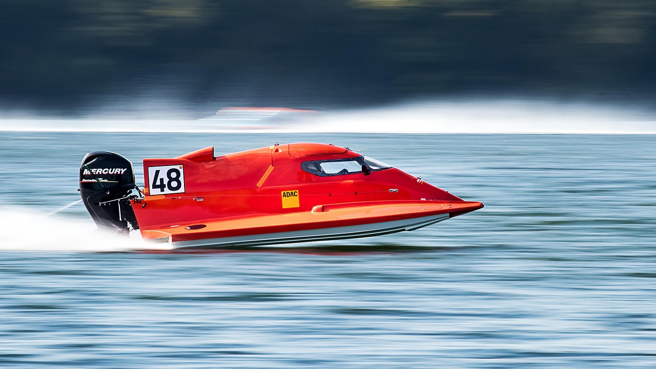 Powerboat, speed, speedboat — "The Scoreboard Showdown: Real Valladolid Challenges FC Barcelona's Dominance"